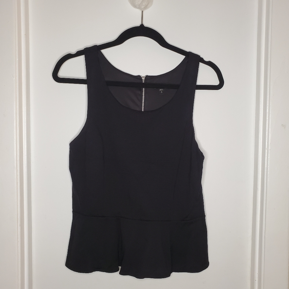 Express black peplum top